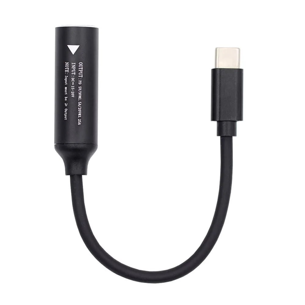Fervit Fervit DC Jack 3.5x1.35mm to USB-C PD Cable 65W 20V — product photo