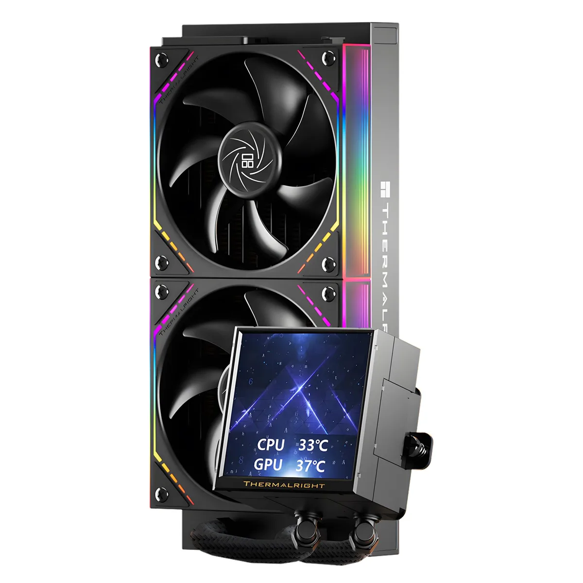 Thermalright Thermalright Peerless Vision 240 ARGB Black liquid cooler — product photo