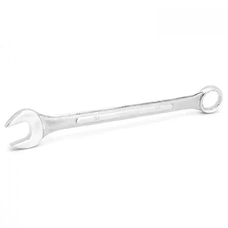 OEMTOOLS 36 mm jumbo combination wrench with chrome finish and raised-panel design