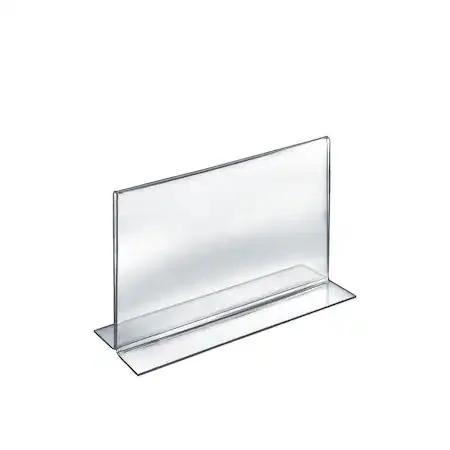 Azar Displays Azar Displays 152719 10"W x 8"H Double-Foot Two Sided Sign Holder — product photo