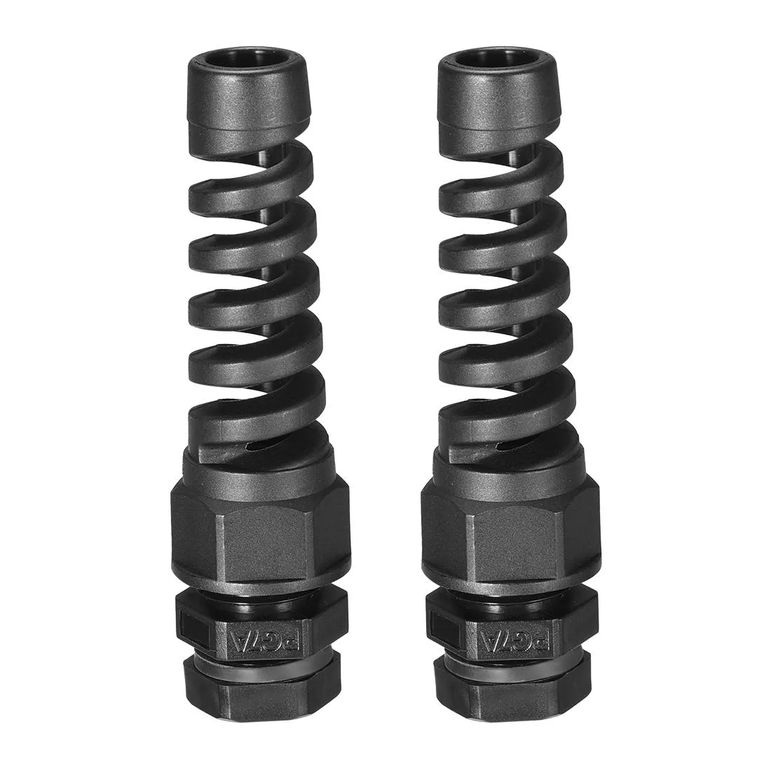 Unique-Bargains Unique-Bargains PG7 IP68 Cable Gland Strain Relief 4.5-7.8mm 2 Pcs — product photo