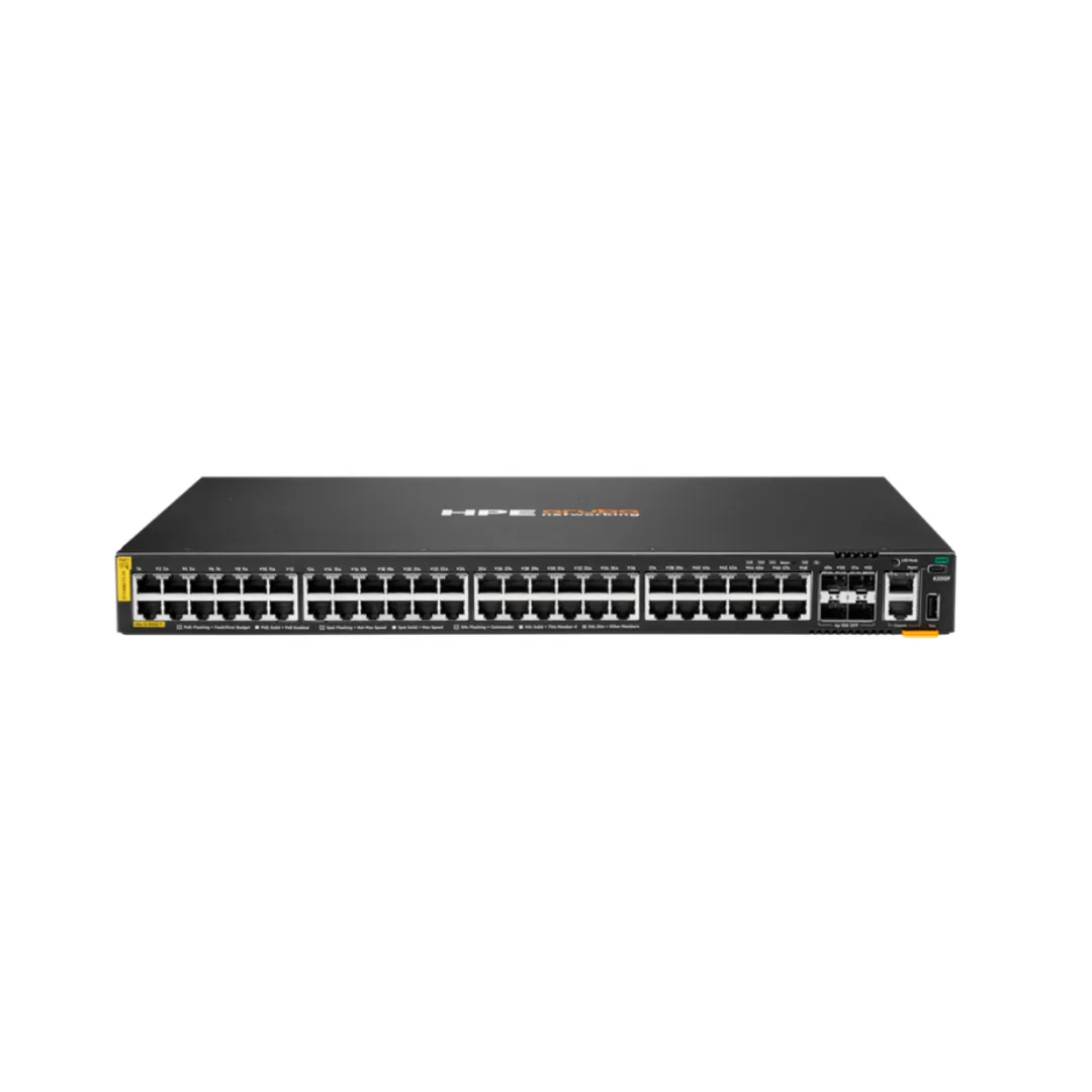 HPE HPE Aruba CX 6200F 48G Class-4 PoE 4SFP+ 370W Switch JL727B#ABA — product photo