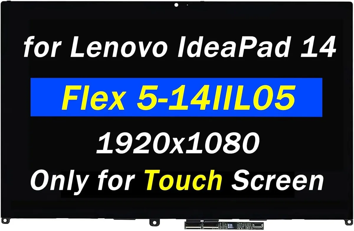 NUOLAISUN NUOLAISUN 5D10S39642 5D10S39641 14" FHD 1920x1080 Touch Screen Digitizer Assembly — product photo