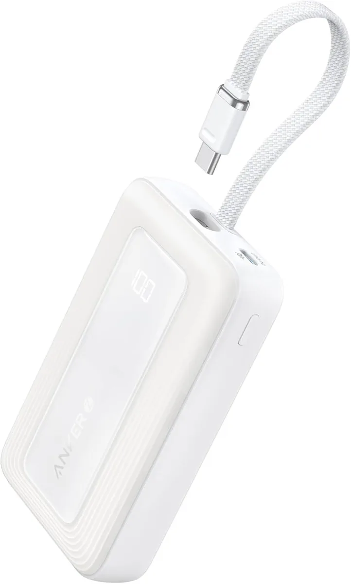 Anker Anker Zolo Power Bank 10000mAh 30W White A1688 — product photo