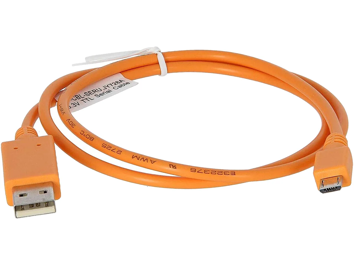 HP HP JY728A Micro USB 2.0 Console Adapter Cable for AP-203H AP-303H — product photo