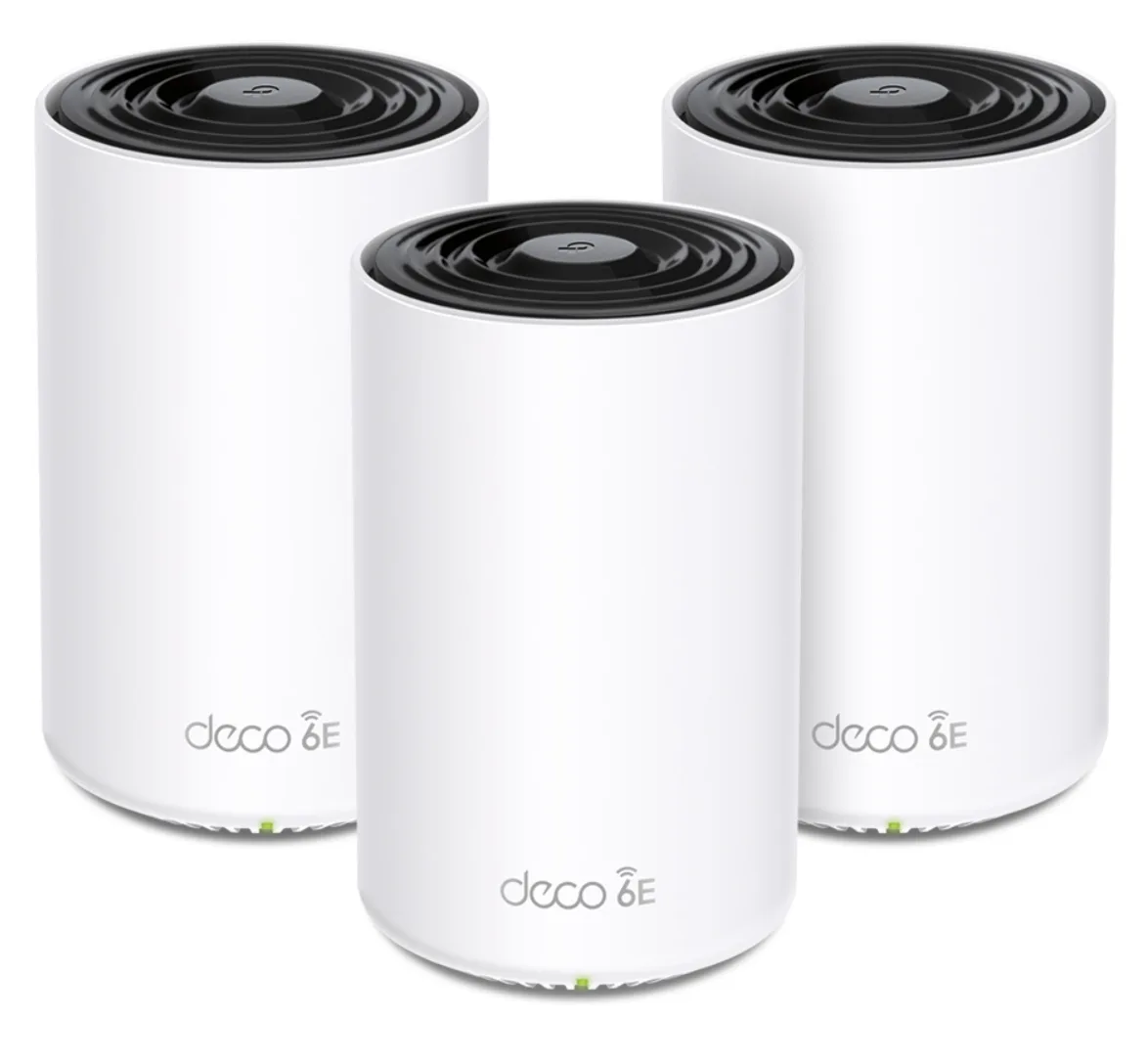 TP-Link TP-Link Deco XE75 Pro (3-pack) mesh Wi-Fi system — product photo