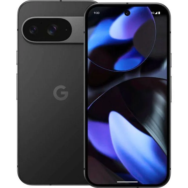 Google Google Pixel 9 128GB Obsidian cell phones - unlocked — product photo