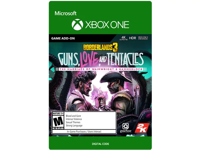 2K GAMES 2K GAMES Borderlands 3: Guns, Love, and Tentacles DLC 7D4-00545 downloadable game — product photo
