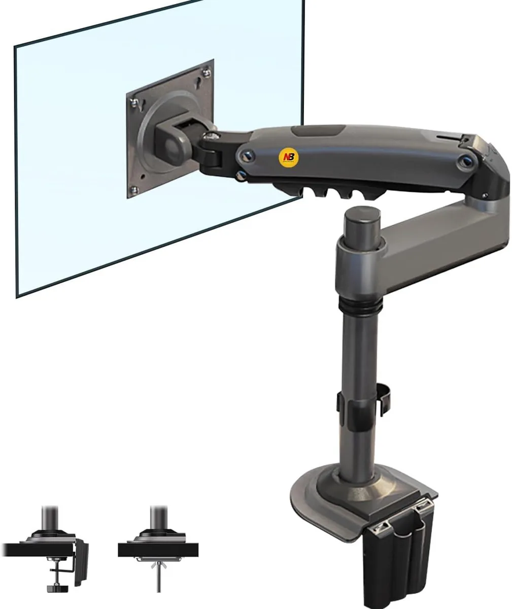 BFKK BFKK Monitor Arm 4.4-19.8lbs 17-30in VESA 75/100 Long Arm — product photo