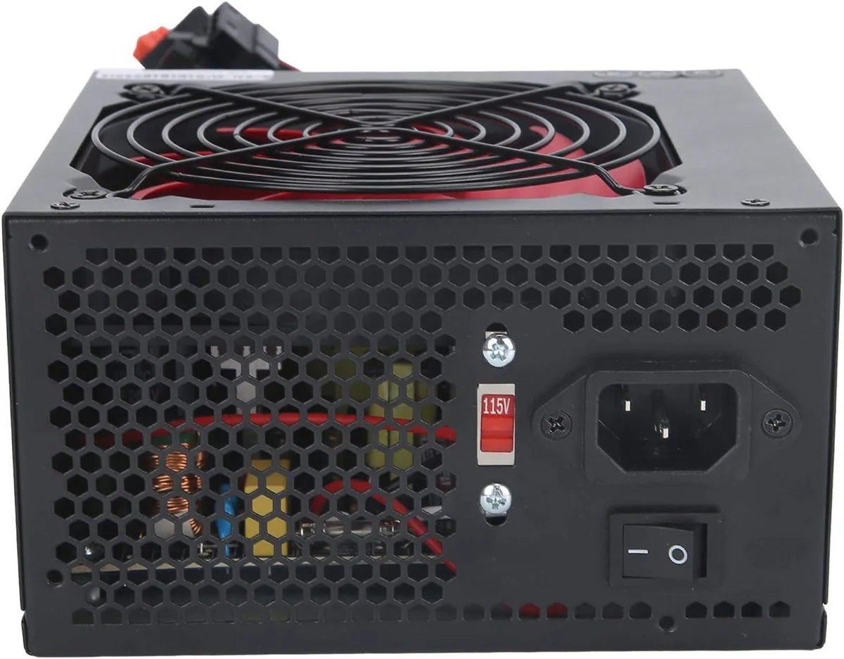 myVolts myVolts ATX-600W Red Fan Low Noise Power Supply Module — product photo