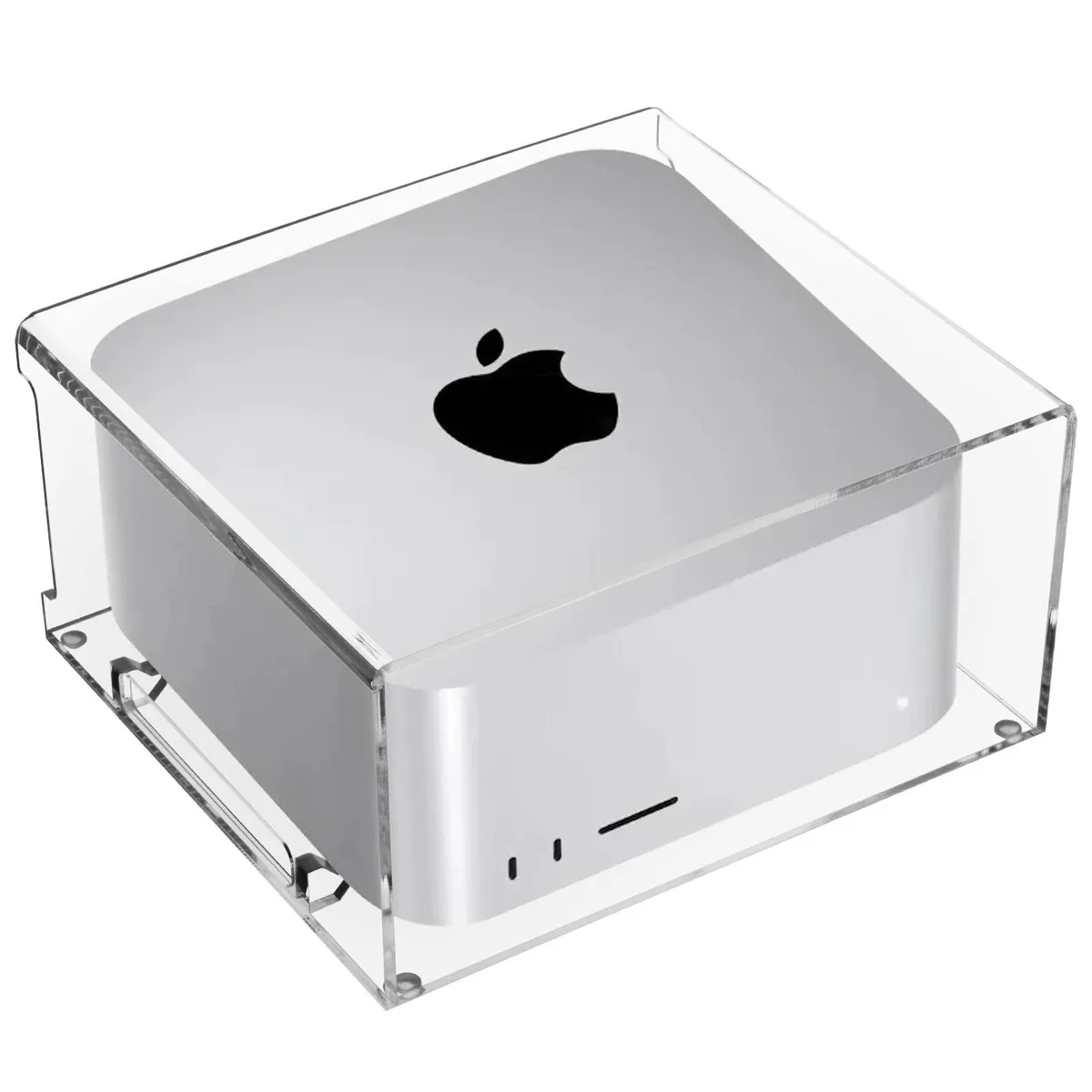 KW-Commerce KW-Commerce Clear Acrylic Desktop Stand 2 in 1 accessory for Mac Studio and Mac mini — product photo