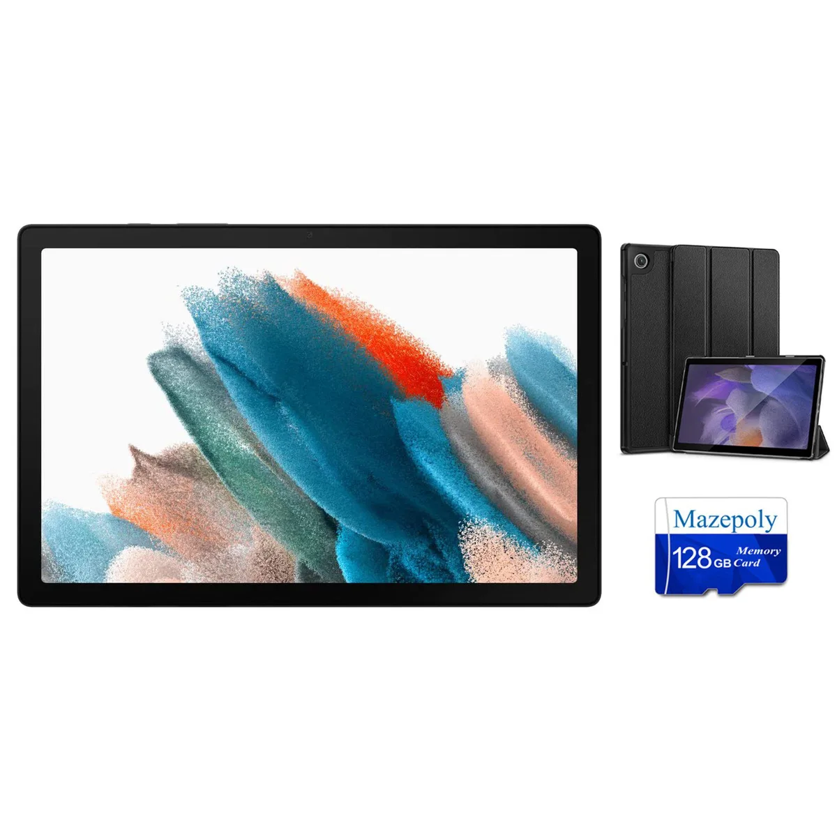 SAMSUNG SAMSUNG Galaxy Tab A8 10.5" 3GB 32GB Silver + Mazepoly Accessories — product photo