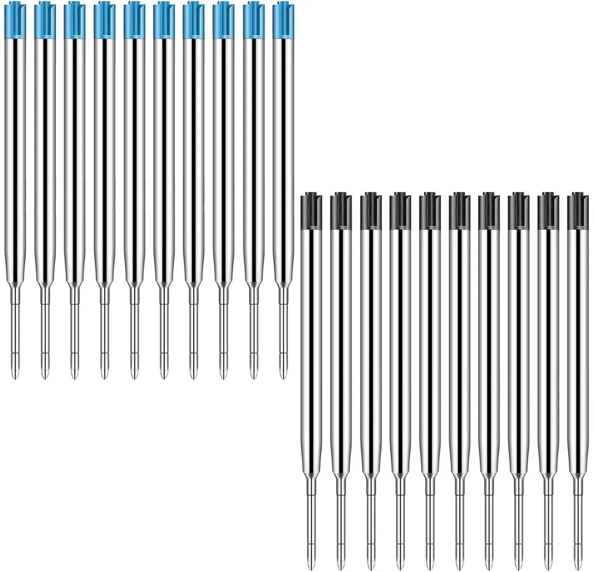  Vtyzcm Parker Pen Refills 20 Pack 1.0 mm Medium 10 Black 10 Blue — product photo