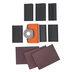 Fein Fein 63717217016 Oscillating Tool Sanding Sheet Set Grit 80 Pack 25 — product photo