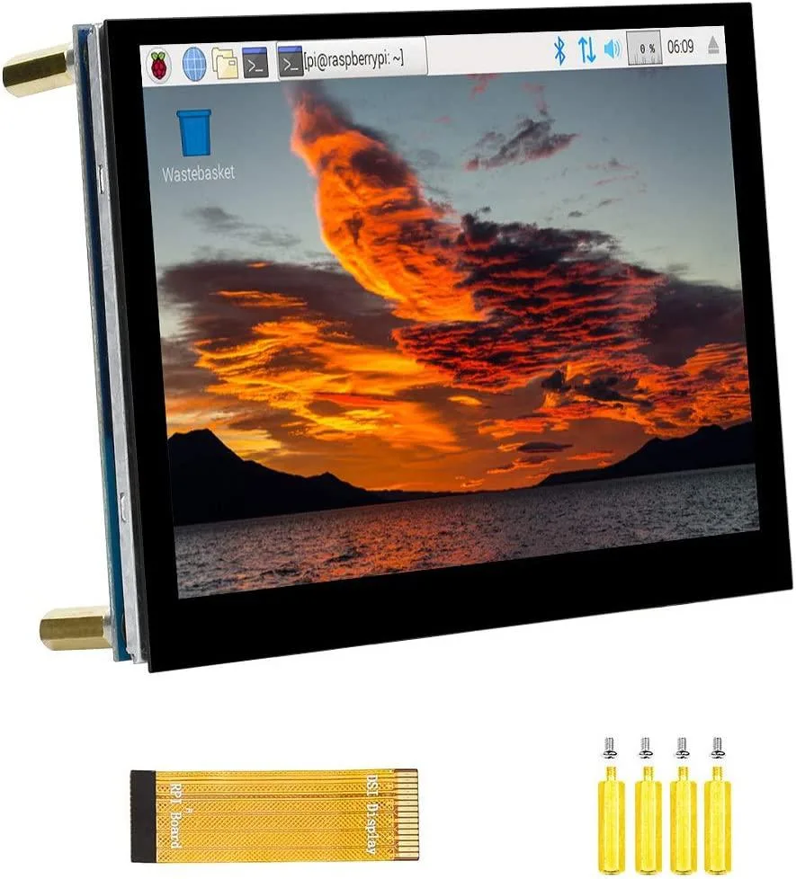 WaveShare WaveShare 4B/3B 5inch 800×480 portable monitor — product photo