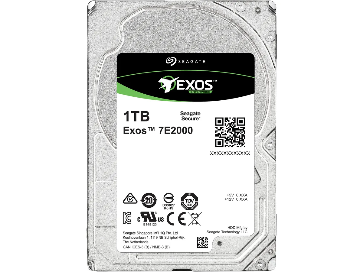 Seagate Seagate ST1000NX0333 1TB 2.5" SAS 12Gb/s 7200 RPM 128MB laptop hard drive — product photo