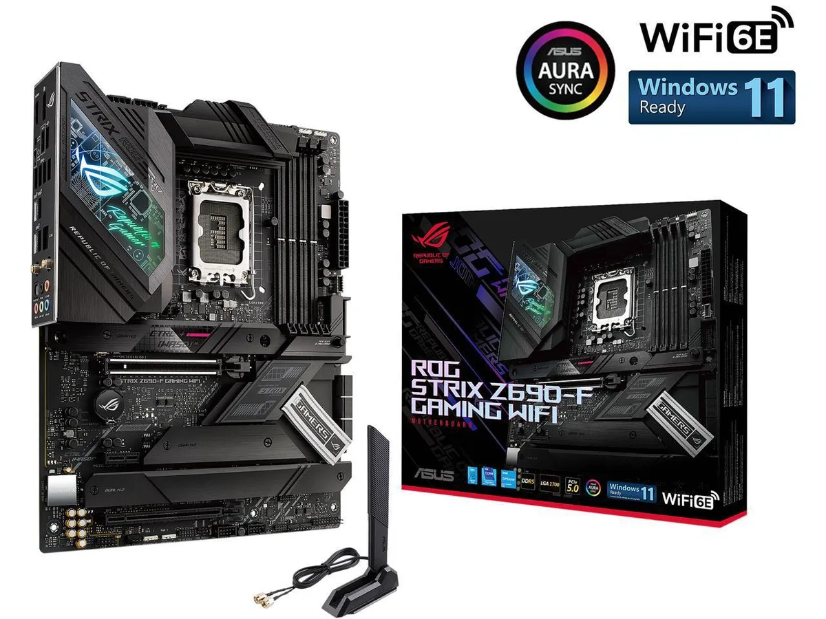 ASUS ASUS ROG STRIX Z690-F Gaming Wifi DDR5 Intel motherboard — product photo
