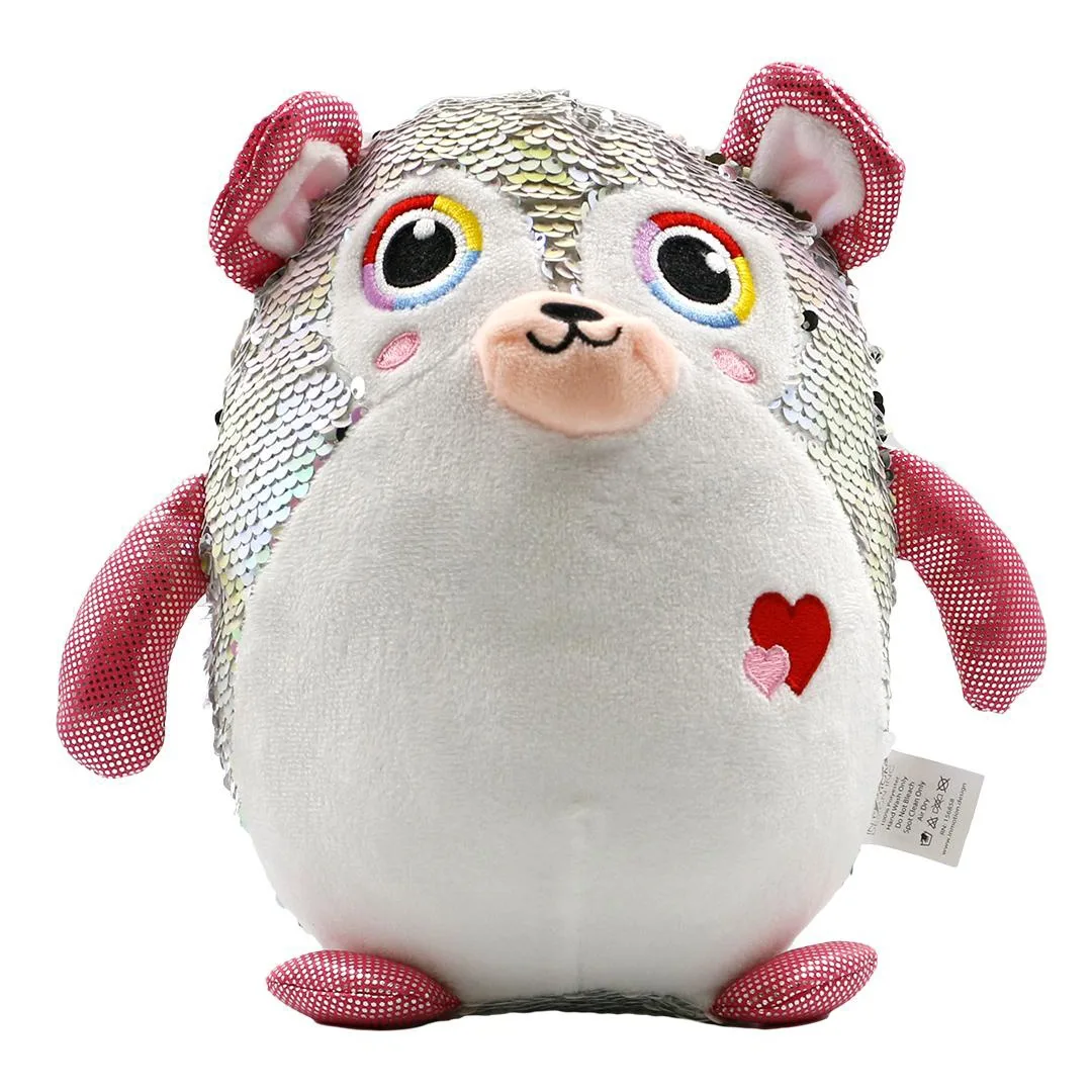 Altatac Altatac Bear Reversible Sequins Plush Doll 10 inch — product photo