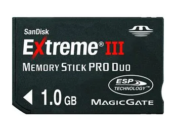 SanDisk SanDisk Extreme III 1GB Memory Stick Pro Duo SDMSPDX3-1024-901 — product photo