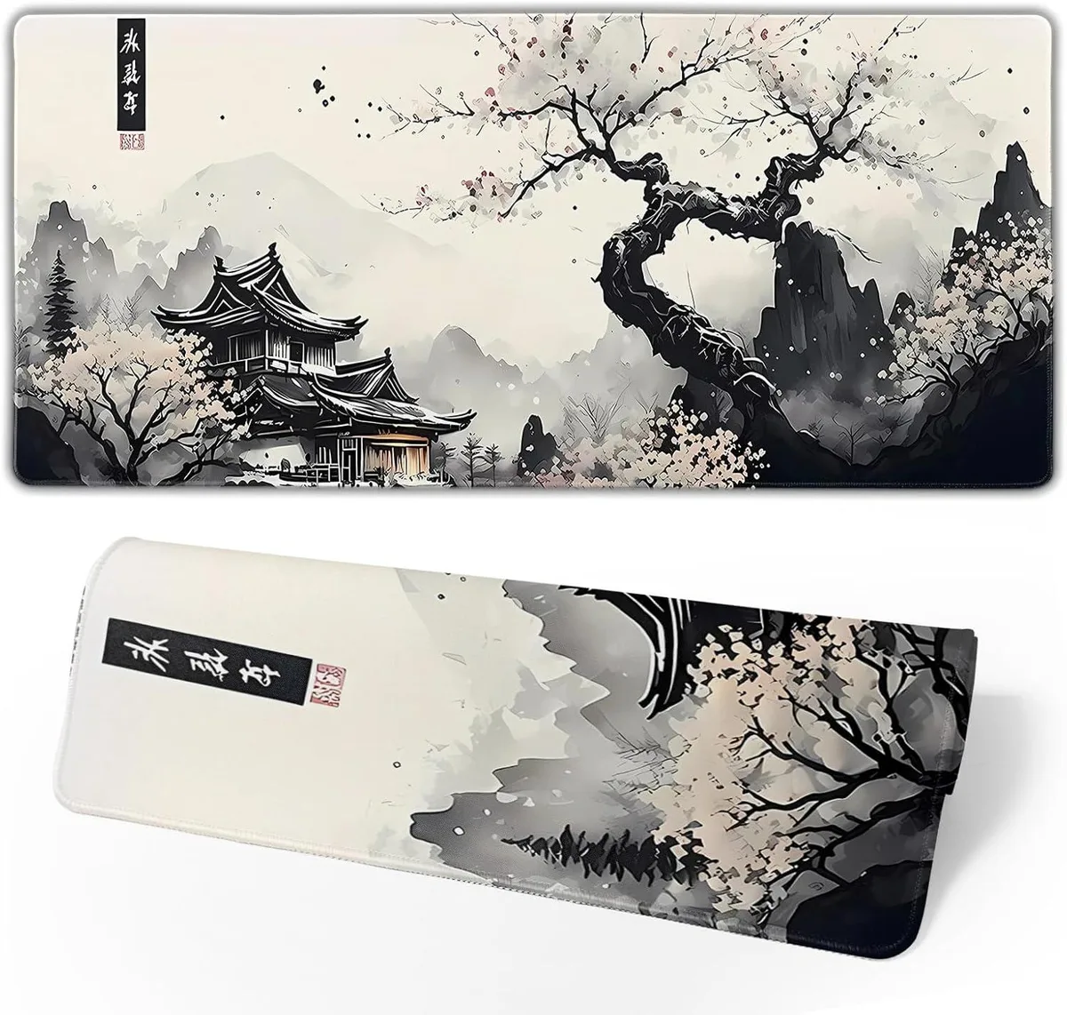 BAOFENG BAOFENG Japanese Mouse Pad Large Desk Mat XL 31.5x11.8 — product photo