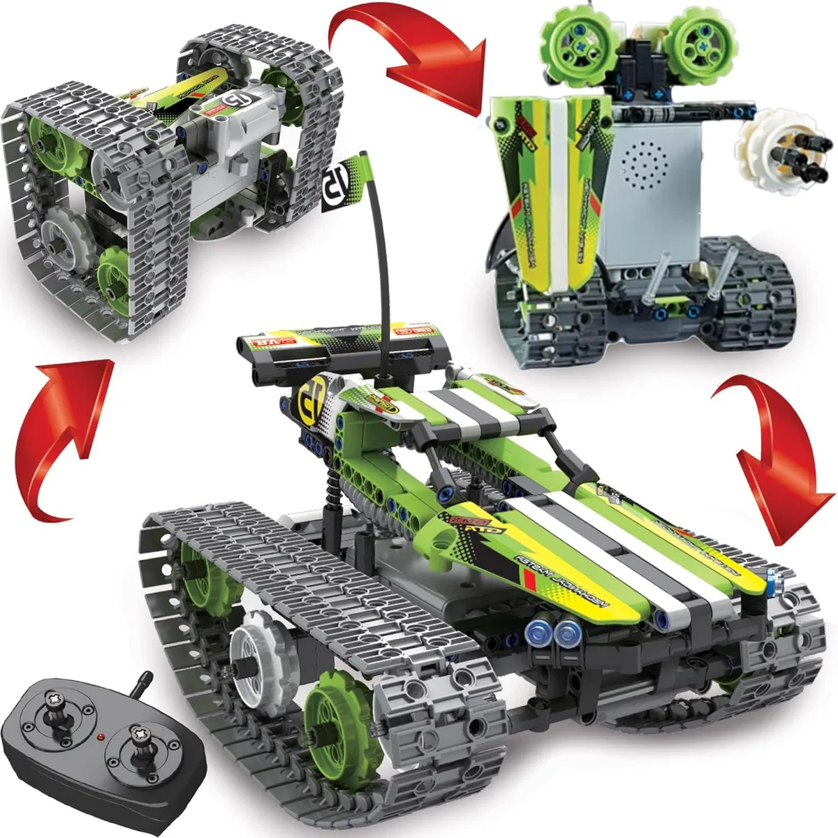 usbroway usbroway 3-in-1 RC Robot Building Kit Ages 8-13 — product photo