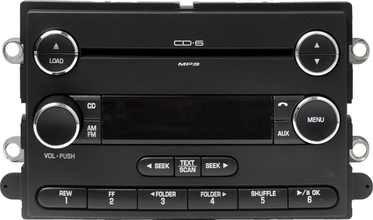 1 Factory Radio 1 Factory Radio 8G1T-18C815-GA AMFM 6 Disc CD MP3 Receiver — product photo