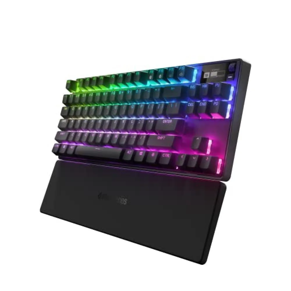 SteelSeries SteelSeries Apex Pro TKL WL (2023) 64865 Black gaming keyboard — product photo