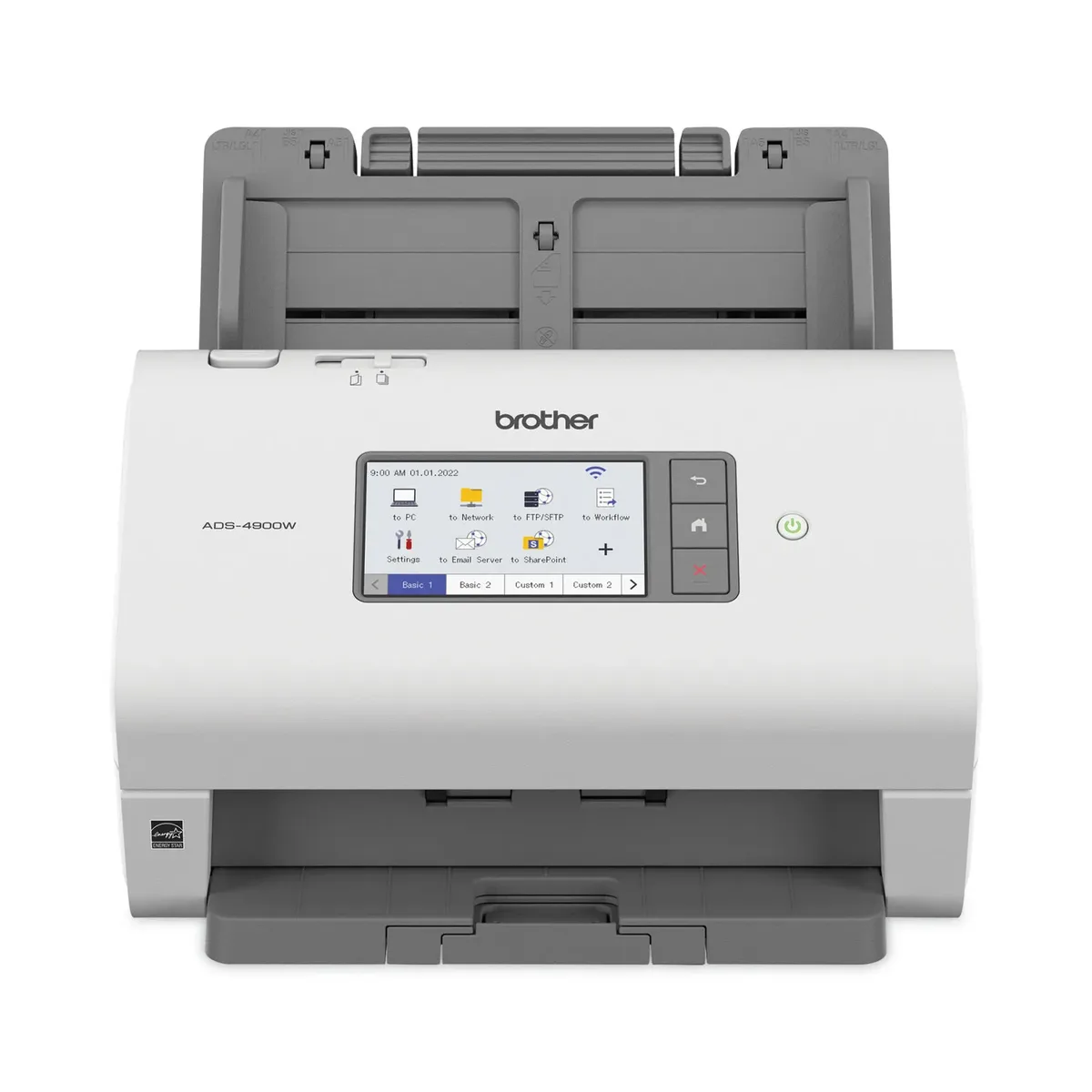 Brother Brother ADS4900W document scanner 60 ppm 600 dpi 100-page ADF USB 3.0 — product photo