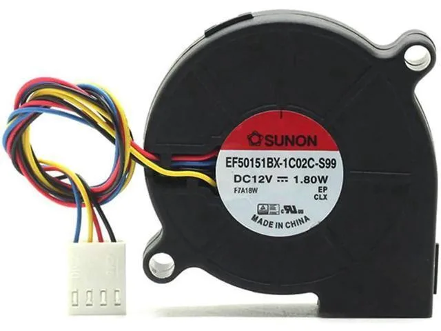 TSUJ TSUJ EF50151BX-1C02C-S99 5015 5cm 550*50*15mm 12V 1.8W Turbine Cooling Fan — product photo