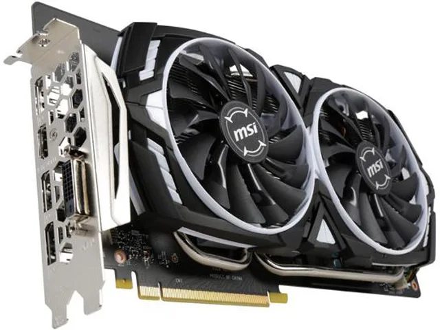 MSI MSI GeForce GTX 1060 ARMOR 6G OC graphics card — product photo