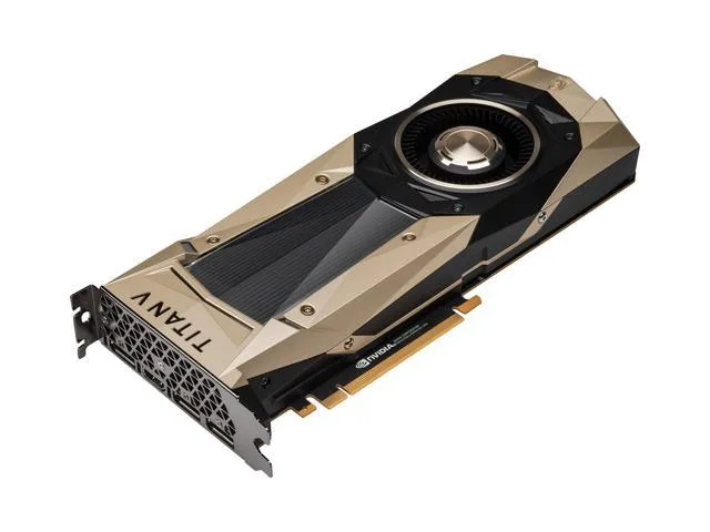NVIDIA NVIDIA TITAN V 1.20 GHz 1.46 GHz 12 GB HBM2 graphics card — product photo