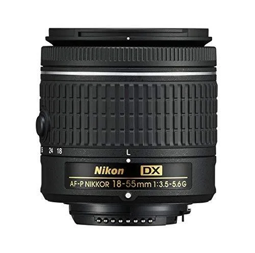 Nikon Inc Nikon Inc AF-P DX NIKKOR 18-55mm f/3.5-5.6G camera kit — product photo