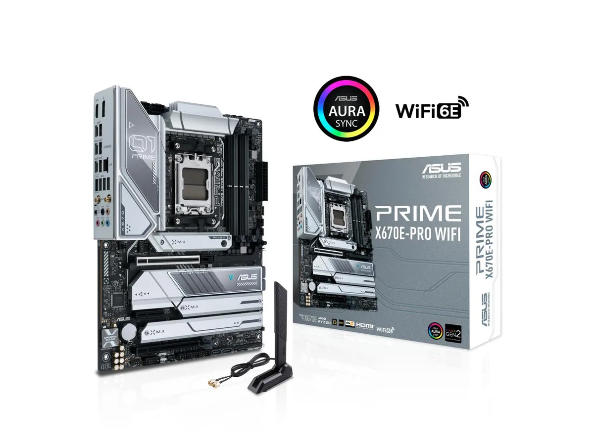 ASUS ASUS Prime X670E-PRO WIFI AM5 ATX AMD Motherboard — product photo
