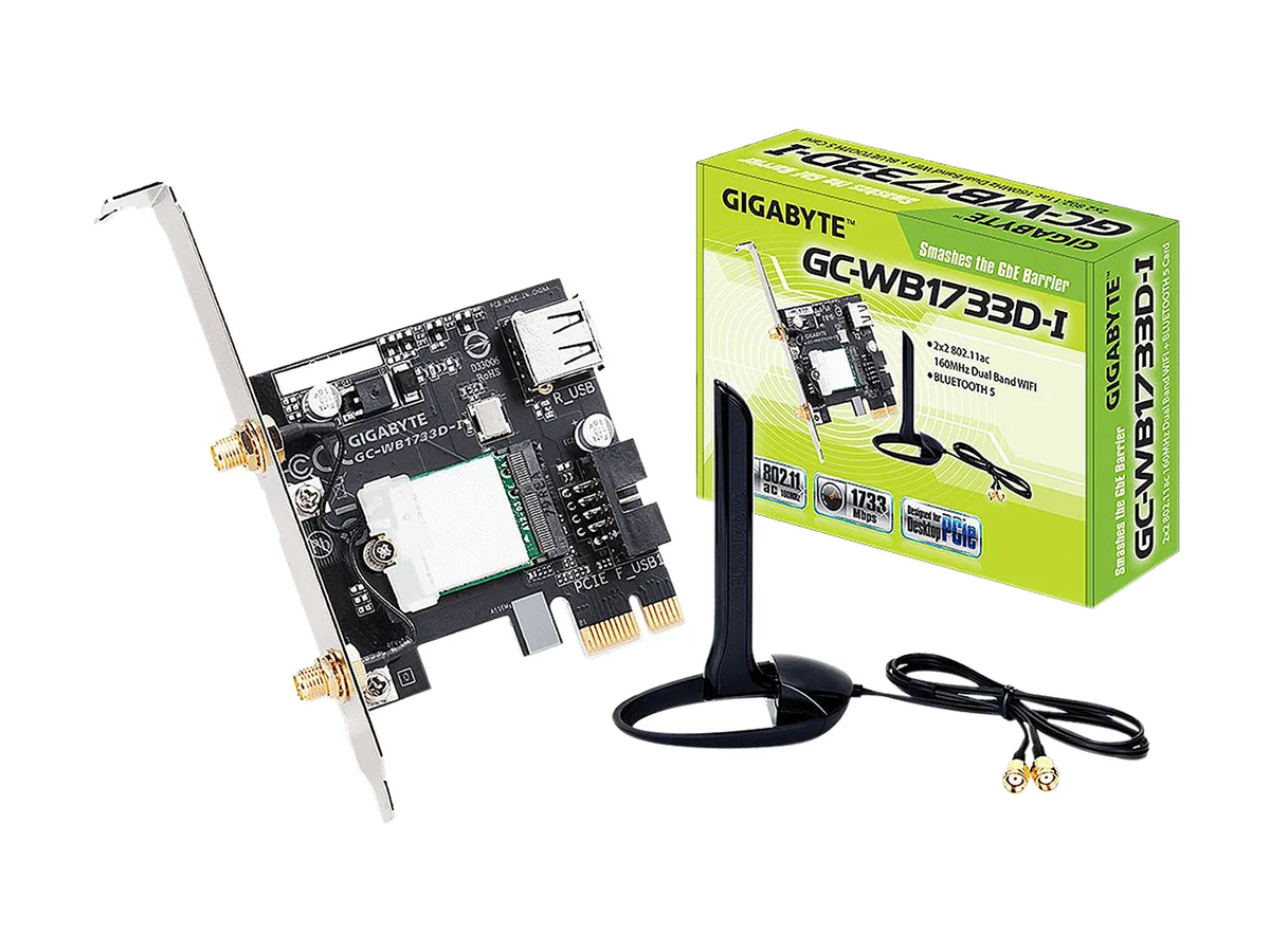 GIGABYTE GIGABYTE GC-WB1733D-I network card — product photo