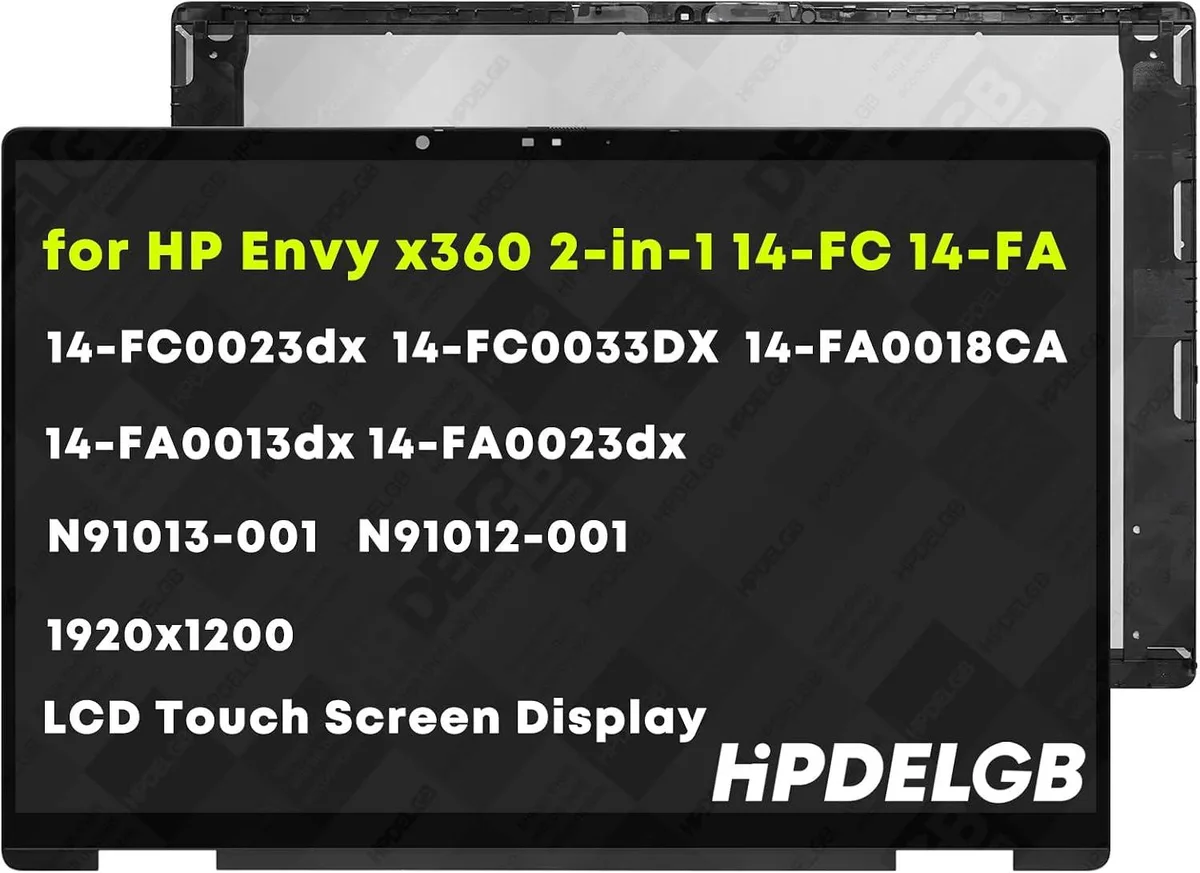 NUOLAISUN NUOLAISUN 1920x1200 LCD Touch Screen for HP Envy x360 14-fc 14-FA — product photo