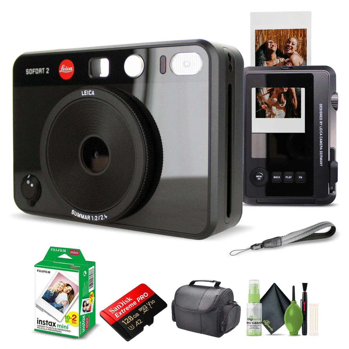 Leica Leica Sofort 2 Hybrid Instant Digital Film Camera Black 20 Sheets — product photo