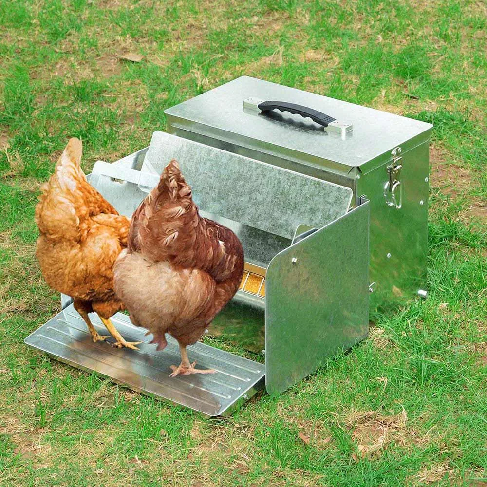 Yescom USA, Inc. Yescom USA, Inc. 17FEE002-PTB-11 12L Automatic Chicken Feeder Farm — product photo