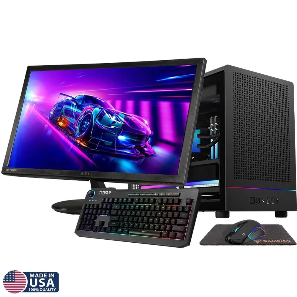 Gigatech Gaming Gigatech Gaming Nova 5 SFF Core Ultra 7 265K RTX 5060 Ti 16GB DDR5 1TB gaming PC — product photo