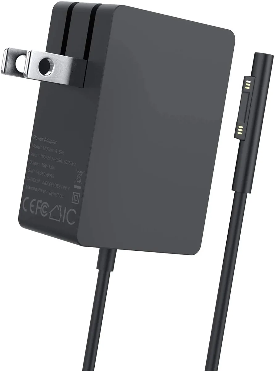aibileec aibileec 24W 15V 1.6A Surface Charger 5.9ft AC Power Cord — product photo