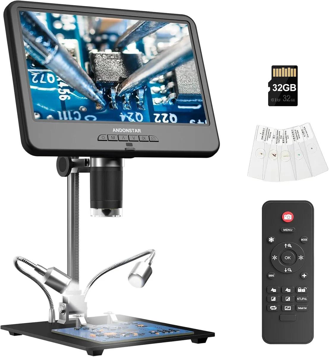 BFKK BFKK 10.1 Inch LCD Digital Microscope AD210 32G Card — product photo