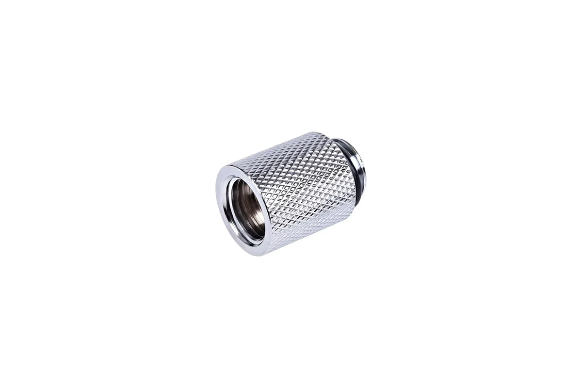 Alphacool Alphacool G1/4" HF 20mm Male to Female Extension Fitting Chrome 17220 DIY Cooling — product photo