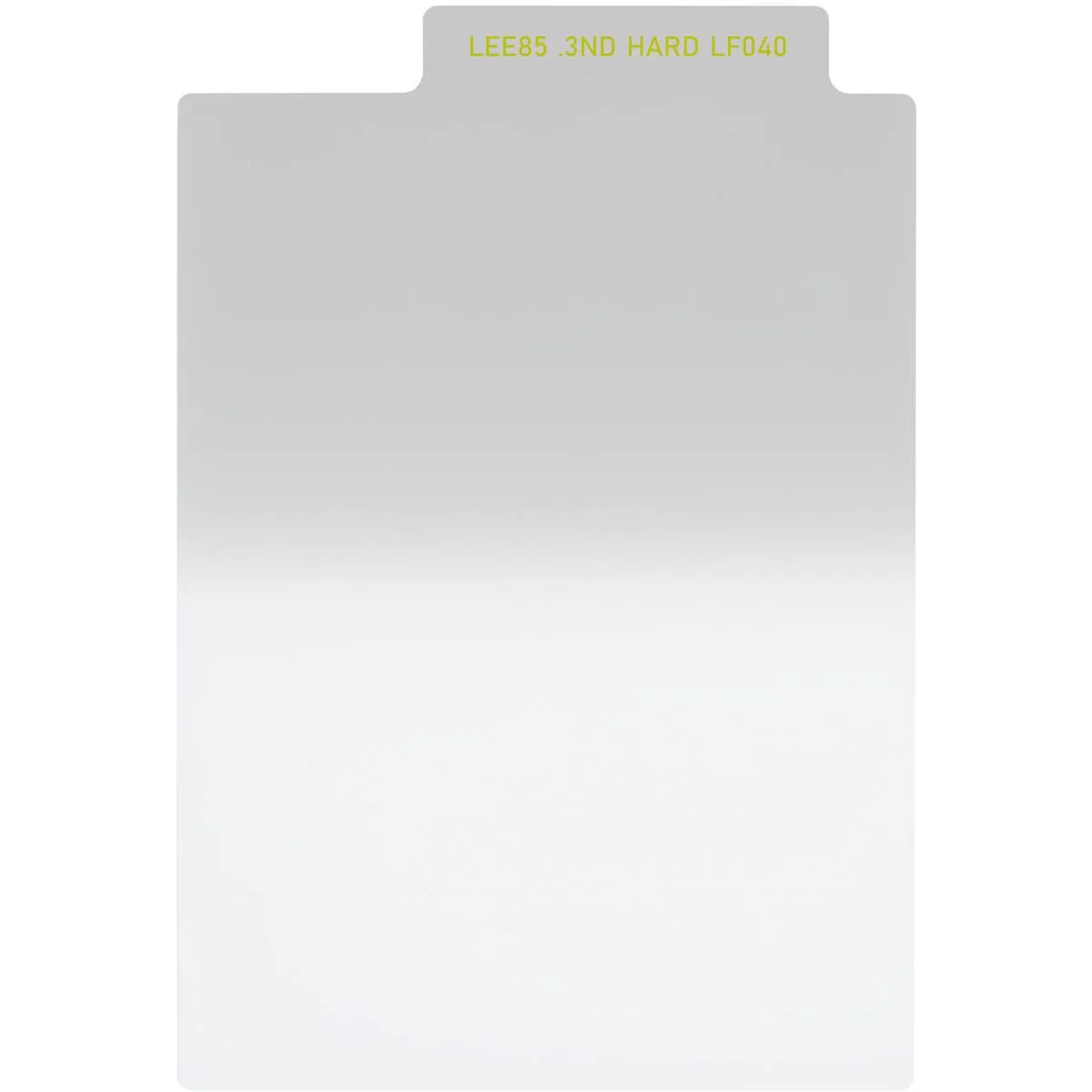 Lee Filters Lee Filters LEE85 85x115mm Neutral Density 0.3 Hard Grad Resin Filter — product photo