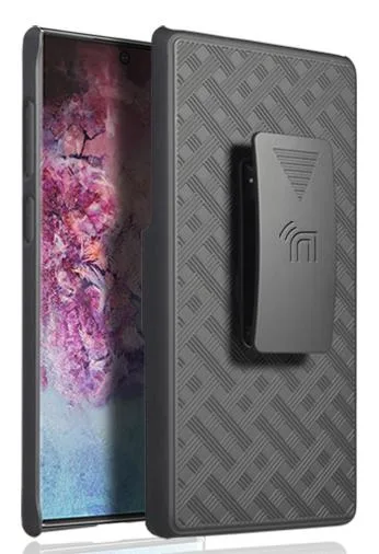 Nakedcellphone Nakedcellphone Kickstand Case + Belt Clip Holster Combo for Samsung Galaxy Note 10 — product photo