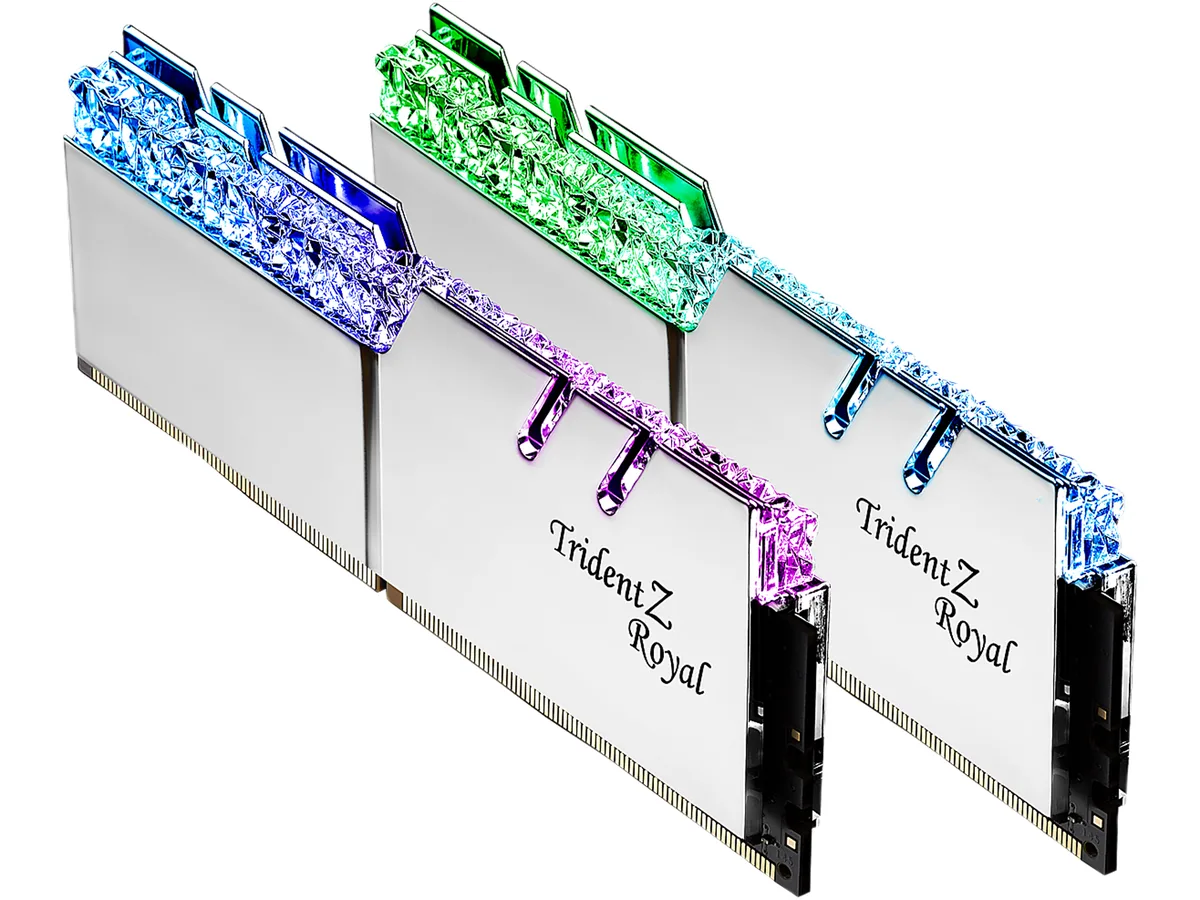 G.SKILL G.SKILL F4-3600C19D-32GTRS Trident Z Royal 32GB DDR4 3600 CL19 desktop RAM — product photo