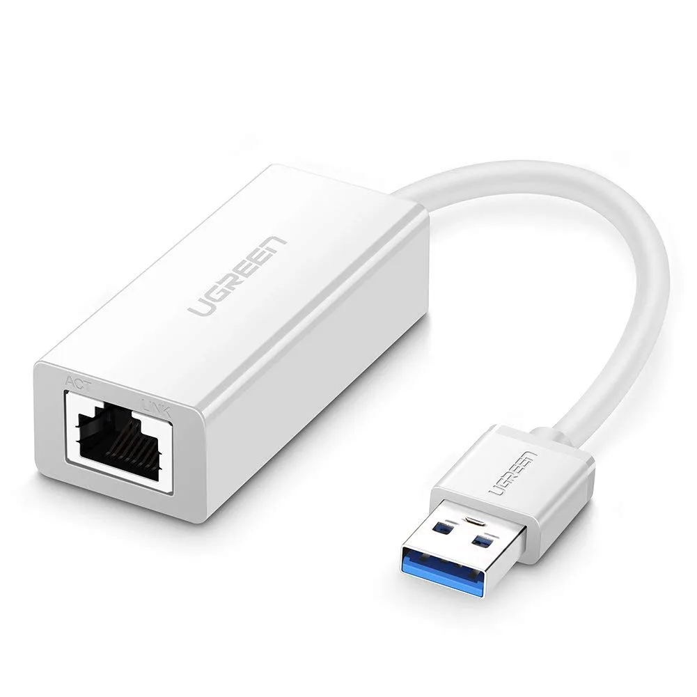 LUOM LUOM CR111 USB 3.0 Gigabit RJ45 Network Adapter White — product photo