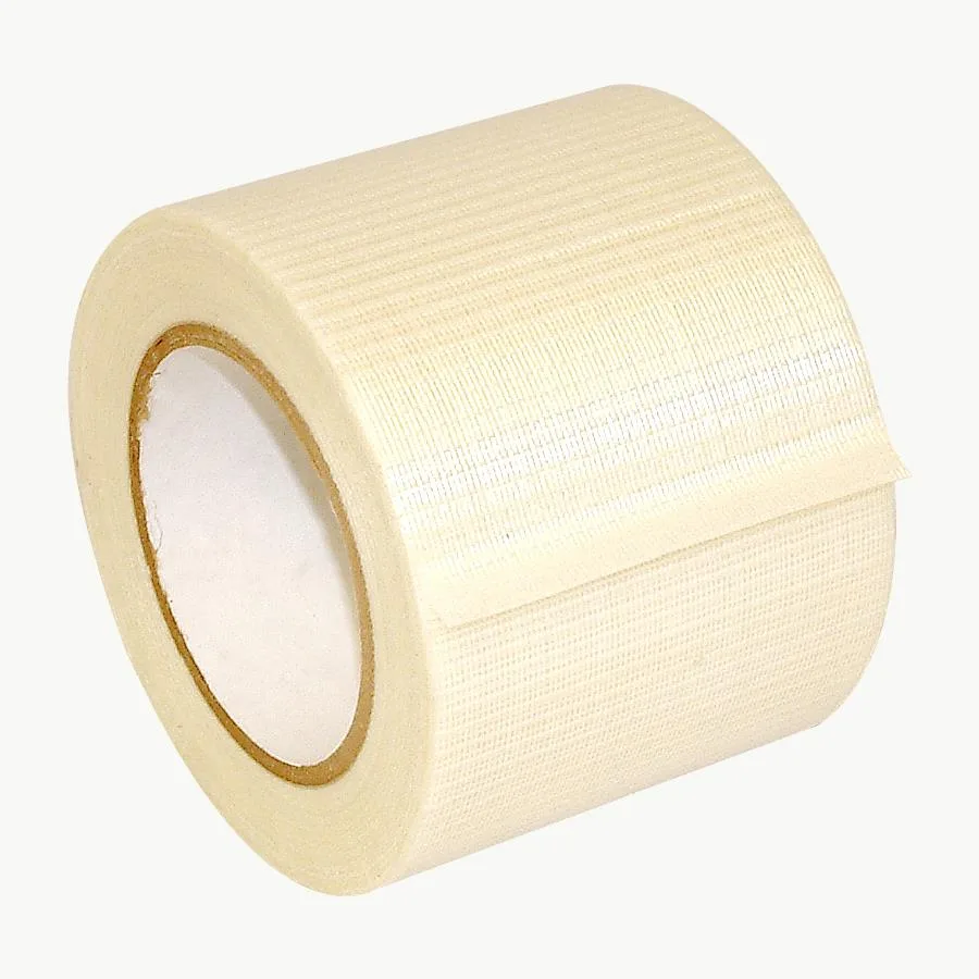 J.V. Converting Company, Inc. J.V. Converting Company, Inc. 762-BD Bi-Directional Filament Tape 96mm x 60 yds Natural — product photo