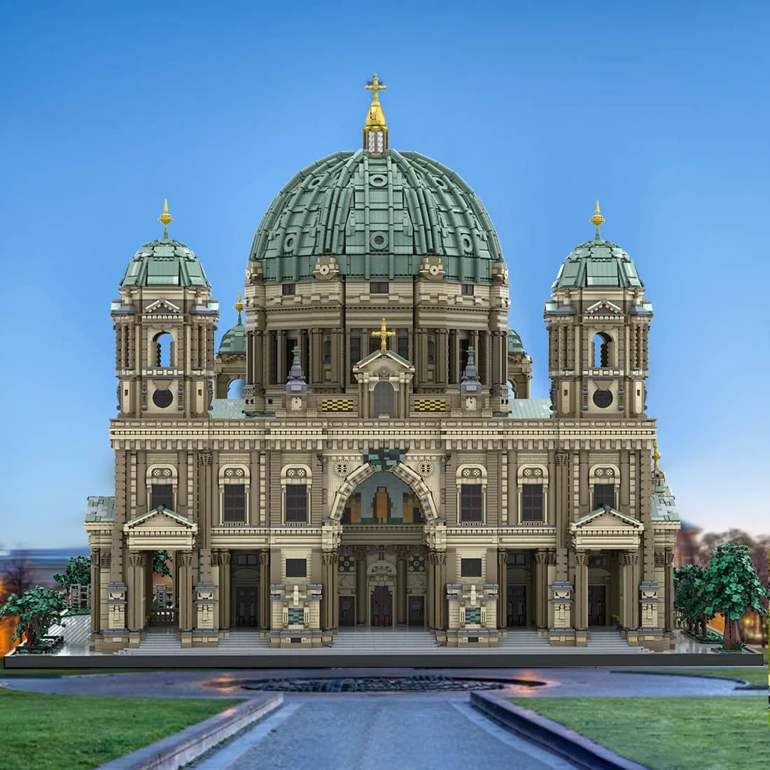 ZITIANYOUBUILD ZITIANYOUBUILD MOC-169060 Berliner Dom Cathedral 29 Modules 71407 Parts — product photo