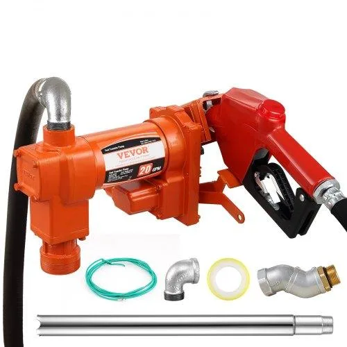 VEVOR VEVOR 12V 20 GPM 1/4 HP Fuel Transfer Pump EX56A-12 — product photo