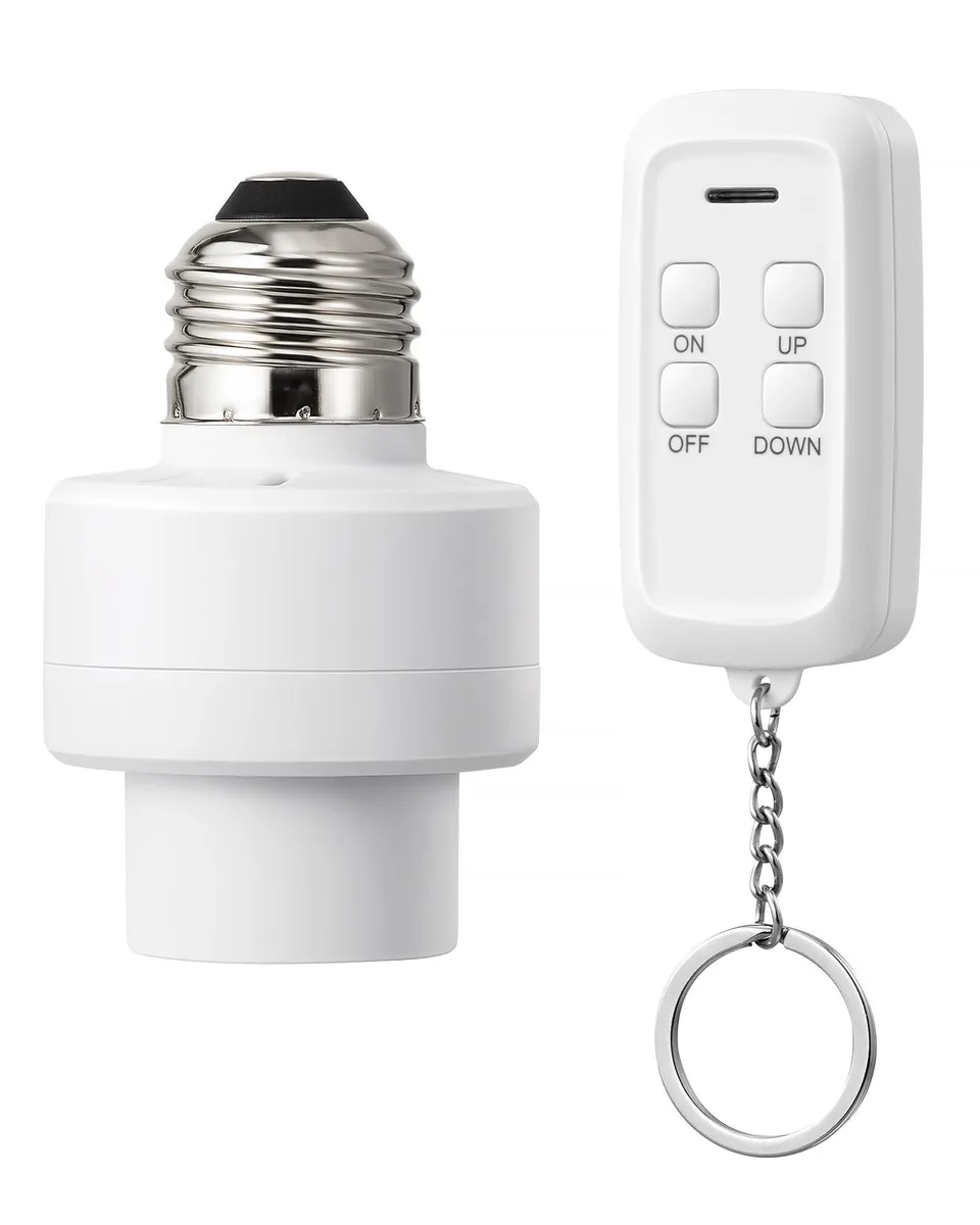  TP-LINK HRLD11A wireless dimmable lighting socket with remote, E26 E27, 100 ft range — product photo