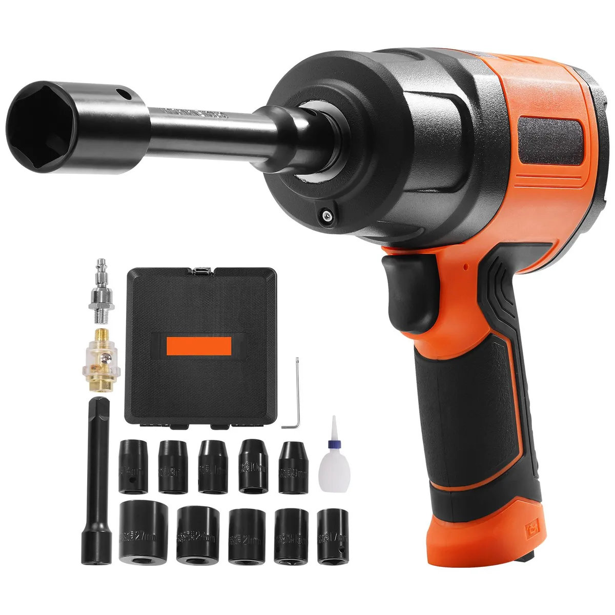VEVOR VEVOR 1/2-Inch Air Impact Wrench 1400 ft-lb 11-Piece Socket Set — product photo